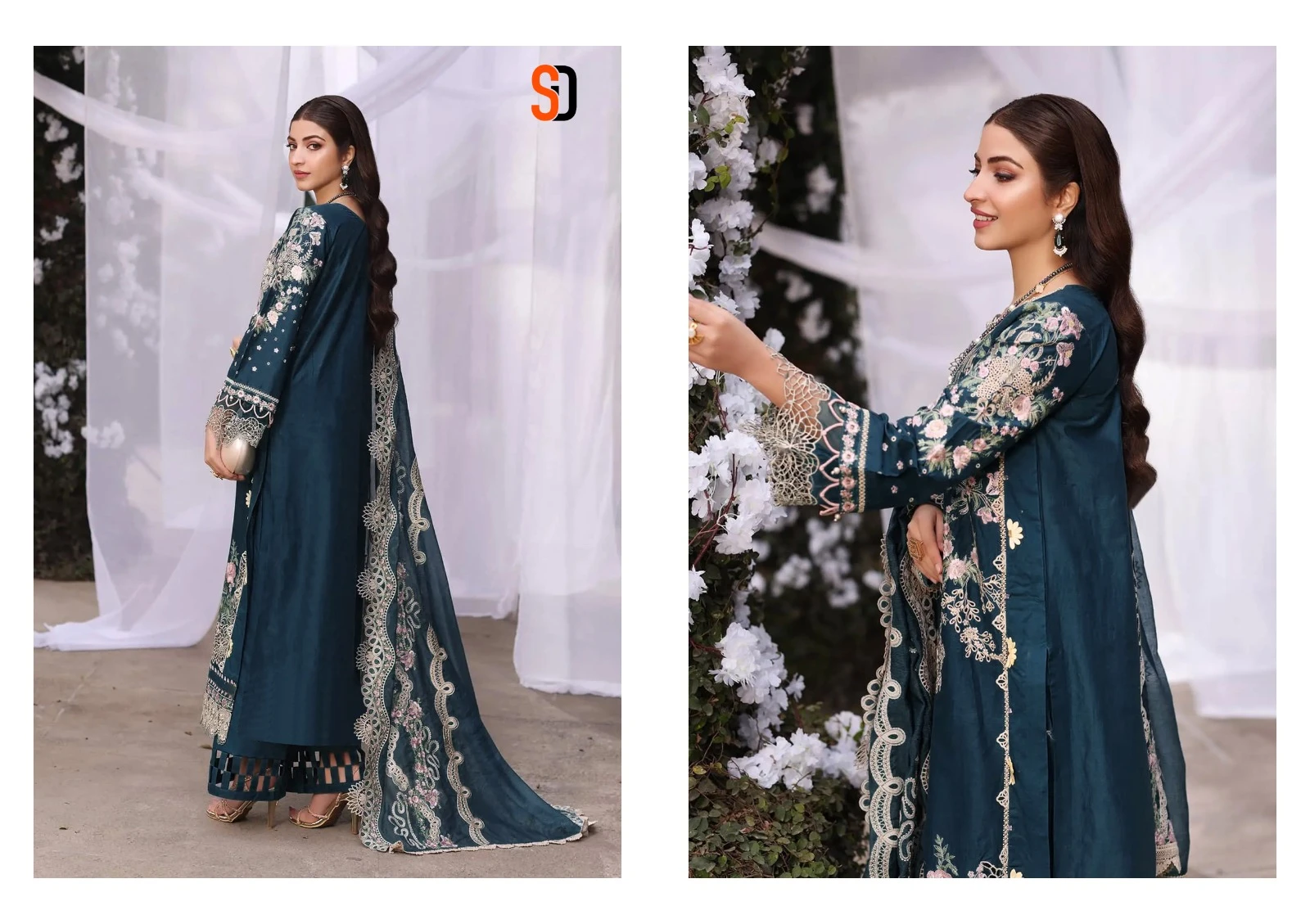 Shraddha Designer Charizma Vol 1 Pure Cotton Wholesale Pakistani Salwar Suit Catalog — Wholesale Salwar Suits, MPA wholesale from Surat - Gallery Image 5